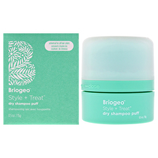 Briogeo Style Plus Treat Dry Shampoo Puff Mattifying Powder - Universal For Unisex 0.5oz