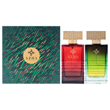 Azha Azha Perfume Set For Men - 2 Pc Gift Set 90ml/3.3oz Amber Malaky Eau De Parfum Spray 90ml/3.3oz Taj Al Oud Eau De Parfum Spray 90ml/3.3oz
