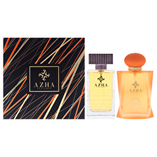 Azha Azha Perfume Set For Unisex - 2 Pc Gift Set 90ml/3.3oz Al Oud Al Aswad Eau De Parfum Spray 90ml/3.3oz Arabian Lady Eau De Parfum Spray 90ml/3.3oz