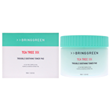 Bring Green Trouble Soothing Toner Pad - Tea Tree Cica For Women 90pc