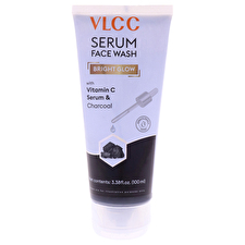 VLCC Bright Glow Serum Face Wash - Charcoal By Vlcc For Unisex 90ml/3.38oz
