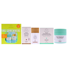 Drunk Elephant Glowing Somewhere Good Set For Unisex - 2 Pc 30ml/1oz D-bronzi Anti Pollution Sunshine Drops 30ml/1.69oz Protini Polypeptide Cream 30ml/1oz