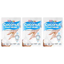 7th Heaven Softening Coconut Foot Mask Multipak For Women 3pair