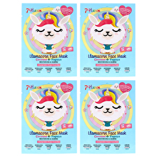 7th Heaven Llamacorn Sheet Masks For Kids 4pc