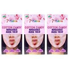 7th Heaven Cotton Candy Light Moisturising Skincare For Women 3x0.27oz