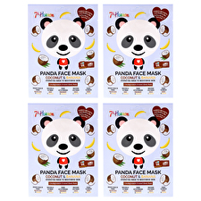 7th Heaven Panda Party Facial Sheet Mask For Kids 4pc