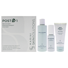 Marini SkinSolutions Post Tx 1 Recovery Enhancement System By Marini Skinsolutions For Unisex - 3 Pc 180ml/6oz Gentle Cleanser 30ml/1oz Peptidextreme 60ml/2oz Marini Physical Protectant Tinted Spf 45 180ml/6oz