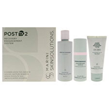 Marini SkinSolutions Post Tx 2 Recovery Enhancement System By Marini Skinsolutions For Unisex - 3 Pc 180ml/6oz Gentle Cleanser 30ml/1oz Marini Bioshield 60ml/2oz Marini Physical Protectant Tinted Spf 45 180ml/6oz