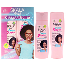 Skala Divine Curls Kit For Women - 2 Pc 300ml/10.99oz Shampoo 300ml/10.99oz Conditioner 300ml/10.99oz