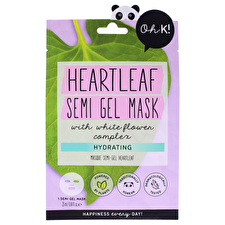 Oh K! Semi Gel Sheet Mask - Heartleaf For Unisex 1pc