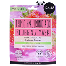 Oh K! Hydrogel Sheet Mask - Triple Hyaluronic Acid Slugging For Unisex 1pc