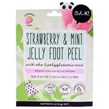 Oh K! Jelly Foot Peel - Strawberry And Mint Jelly For Unisex 1pair
