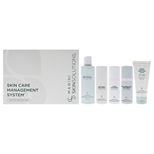 Marini SkinSolutions Skin Care Management System - Dry To Very Dry By Marini Skinsolutions For Unisex - 5 Pc 180ml/6oz Bioglycolic Face Cleanser 30ml/1oz C-esta Face Serum 30ml/1oz Bioclear Face Lotion 30ml/1oz Age Intervention Face Cream 60ml/2oz Marini Physical Protectant Tinted Spf 45 - Light To Medium 180ml/6oz
