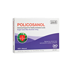 J and B Policosanol 10mg 30t