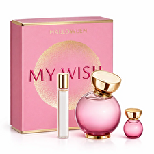 Jesus Del Pozo Halloween My Wish Woman Set Eau De Parfum 100ml & Eau De Parfum 15ml & Eau De Parfum 4.5ml