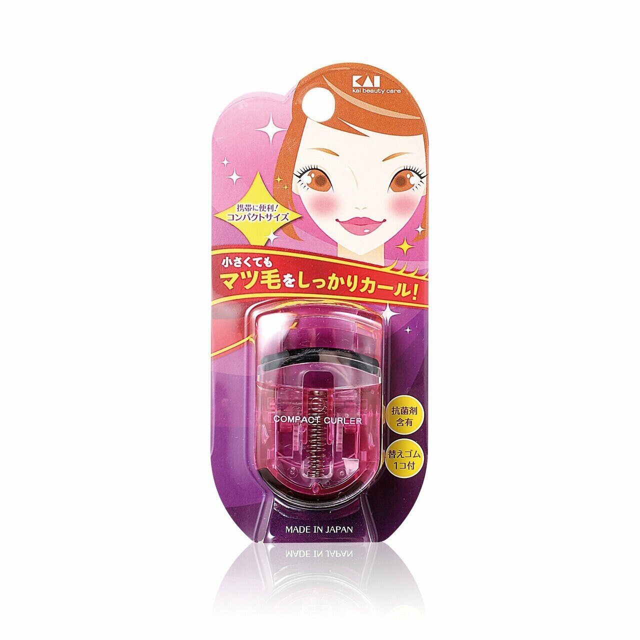 Pink Eyelash Curler - 1 pc