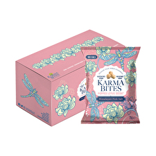 Karma Bites Popped Lotus Seeds Himalayan Pink Salt 25g x 12 Display