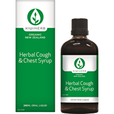 KiwiHerb Herbal Cough and Chest Syrup 200ml