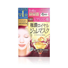 Clear Turn Premium Royal Gelee Mask - Hyaluronic Acid - Moisturizing - 4 pcs