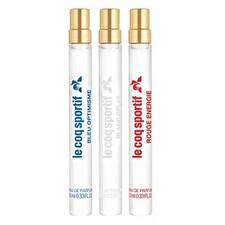 Le Coq Sportif Unisex Mini Set Eau De Parfum 3x 10ml (rouge Energie & Bleu Optimisme & Blanc Relax)