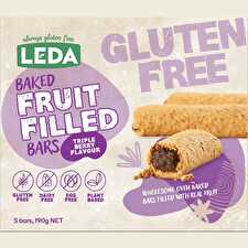 Baked Fruit Filled Bars Triple Berry Multipack 5 Bars 6x190g