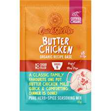 Quick Stix Mix Organic Recipe Base Butter Chicken 10x45g