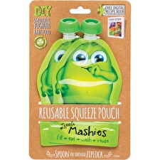 Reusable Squeeze Pouch Cactus 2x130ml