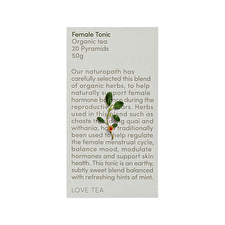 Love Tea Organic Female Tonic Tea X 20 Pyramids