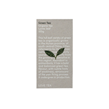 Love Tea Organic Green Tea Loose Leaf 100g