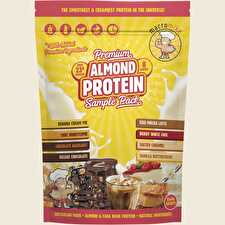 Macro Mike Premium Almond Protein Sample Pack 8x40g