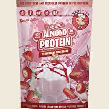 Premium Almond Protein Strawberry Thick Shake 400g