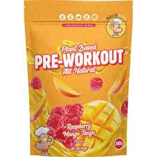 Plant Based Pre Workout Raspberry Mango Tango 300g