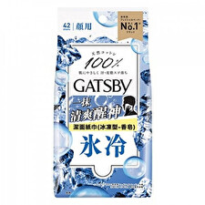 Mandom Gatsby Facial Paper - Ice Type Savon - 42 pcs