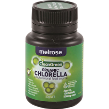Melrose Organic CleanGreen Chlorella 500mg 100t