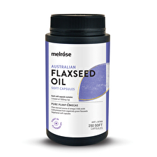 Melrose Organic Flaxseed Oil 1000mg 250vc
