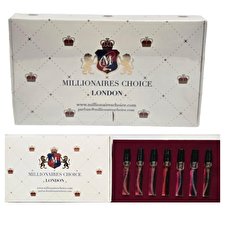 Millionaires Choice Unisex Parfum 7x 3ml (mc1 & Mc2 & Mc3 & Mc4 & Mc5 & Mc6 & Limited Edition) Vials Set
