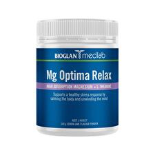 Bioglan Medlab Mg Optima Relax Lemon Lime 300g