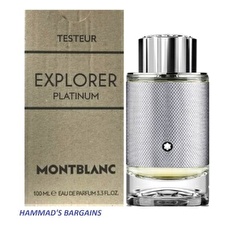 Montblanc Explorer Platinum Eau De Parfum For Men 100ml *tester