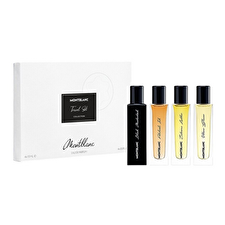 Mont Blanc Collection Man Eau De Parfum 4x 15ml (black Meisterstuck & Patchouli Ink & Extreme Leather & Vetiver Glacier) Travel Set