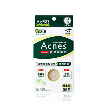 Rohto Mentholatum Acnes Anti Bacteria Spot Dressing Patch - 36 pcs
