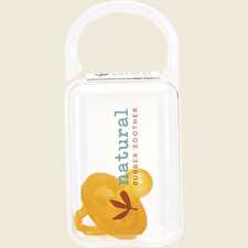 Natural Rubber Soother Round Dummy Large (6+ Months) Single In Reusable Storer