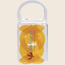 Natural Rubber Soother Fish Teether Twin Pack