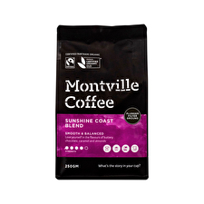 Montville Coffee Organic Sunshine Coast Blend Plunger Filter Ground 250g