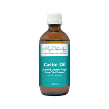 Mydetoxify Certified Organic Virgin Pure Cold-pressed Castor Oil 200ml
