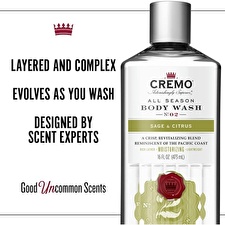 Cremo Sage & Citrus Body Wash 473ml