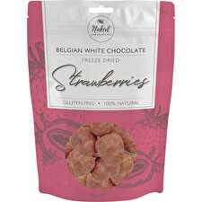 Freeze Dried Strawberries White Chocolate 90g