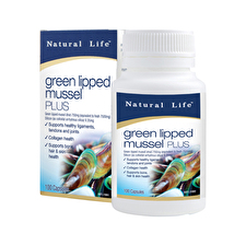 Natural Life Green Lipped Mussel Plus 100c Sell Through