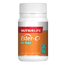 NutraLife Ester C Kids Chewable 60t