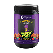 Nutra Organics Super Foods for Kidz Berry Choc Chunk 150g Powder