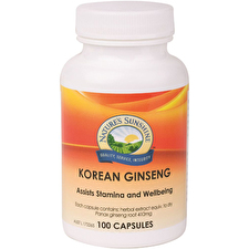 Nature's Sunshine Korean Ginseng 410mg 100c